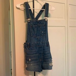 Women’s jean overalls